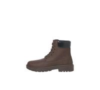 JACK & JONES Botas con cordones 'JFWAINSWORTH' marrón / negro 46 marrón / negro