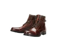 JACK & JONES Jfwalbany - Botas de piel para hombre, color antracita