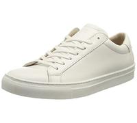 JACK & JONES Jfwcorey Noos, Zapatillas Hombre, White Detail White Leather Heel, 42 EU