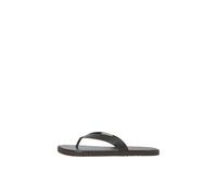 JACK & JONES Hombre Jfwdubai Leather Flip Flop Chanclas de piel, Marrón/Piedra, 45 EU