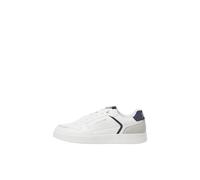 JACK & JONES Jfwealing PU Noos - Zapatillas Deportivas para Hombre, Blazer Azul Marino con Detalle Blanco, 40 EU
