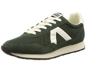 Jack & Jones Jfwhawker Mesh Combo Zapatillas, Hombre, Trekking Green Detail Marshmallow, 41 EU