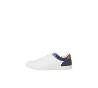 JACK & JONES Jfwjordan Sn-Zapatillas Deportivas, Hombre, Bright White Detail Navy Blazer Coronet Blue, 40 EU