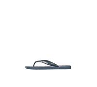 JACK JONES Jfwlogo Palm Print Flip Flop, Zapatillas Hombre, Marino, 44.5 EU
