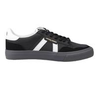 JACK & JONES Jfwmorden PU Nubuck Special Zapatillas, Hombre, Detalle de Antracita Blanco Brillante, 40 EU