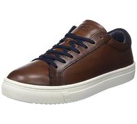 JACK & JONES Jfwradcliffe Leather Noos, Zapatillas Hombre, Cognac Detail Suede Navy Heel, 42 EU