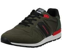 Jack & Jones Jfwstellar 3.0 Mesh Mono, Zapatillas Hombre, Verde Oliva Oscuro, 45 EU