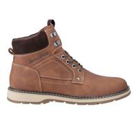 JACK & JONES Botas con cordones 'JFWSTRATFORD' cognac / negro, Talla 41