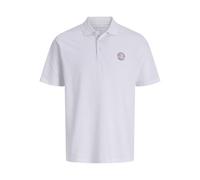 JACK & JONES Jjalliance Polo SS, Blanco Brillante, M