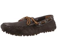 JACK & JONES Jjcannes Suede Car Shoe Frost Grey, Mocasín Hombre