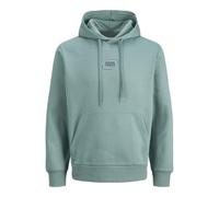 JACK & JONES Jjcorp Graphic Sweat Hood Noos, Azul Mineral., S