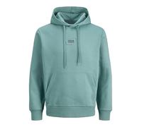 JACK & JONES Jjcorp Graphic Sweat Hood Noos, Azul Mineral., S