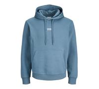 JACK & JONES Jjcorp Graphic Sweat Hood Noos, Blue Mirage., XL
