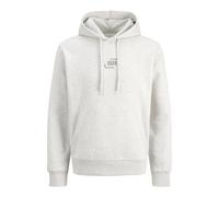 JACK & JONES Jjcorp Graphic Sweat Hood Noos, Color Blanco, XS para Hombre