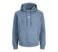 JACK & JONES Jjcorp Graphic Sweat Hood Noos, Miraggio Azul, L Hombre, Miraggio BLU, L