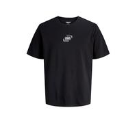 JACK & JONES Jjcorp Graphic tee SS O-Neck, Negro, L Hombres