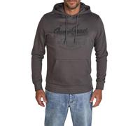 JACK & JONES JJEADRIAN Sudadera con capucha para hombre, corte regular, sudadera con capucha, estampado negro, gris, verde, marrón, beige, azul, S, M, L, XL, XXL, 3XL, Asfalto (Jack & Jones), 3XL
