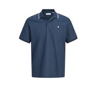 JACK & JONES JjeAUSTIN Polo SS Noos, Sky Captain/Detail:Play, XXL