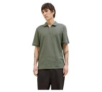 JACK & JONES Jjeaustin Zip Polo SS Sn, Verde ágave, S Hombres