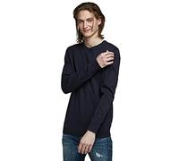 JACK & JONES Jjebasic Knit Crew Neck Noos, suéter Hombre, Azul (Navy Blazer), Medium