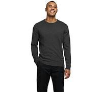 JACK & JONES Jjebasic Knit Crew Neck Noos, suéter Hombre, Gris (Dark Grey Melange Dark Melange), XX-Large