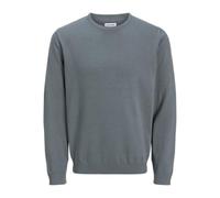 JACK & JONES Jjebasic Knit Crew Neck Noos, Suéter para Hombre, Stormy Weather, L