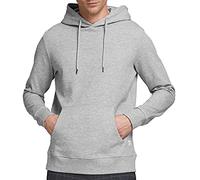 Jack & Jones Jjebasic Noos Sweat Hood Sudadera con Capucha, Hombre, Gris Claro, L