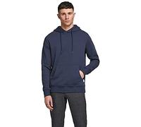 Jack & Jones Jjebasic Noos Sweat Hood Sudadera con Capucha, Hombre, Marina, M