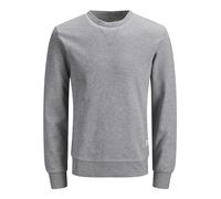 Jack & Jones Jjebasic Sweat Crew Neck Noos PS Sudadera, Light Grey Melange, XXL Hombre