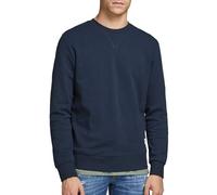 Jack & Jones Jjebasic Sweat Crew Neck Noos Sudadera, Marino, L Hombre