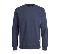 Jack & Jones Jjebasic Sweat Crew Neck Noos Sudadera, Marino, XXL Hombre