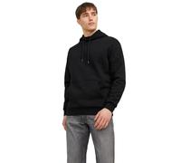 Jack & Jones Jjebradley Noos Sweat Hood Sudadera con capucha, Hombre, Negro, S