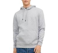 Jack & Jones Jjebradley Sudadera Con Capucha Noos Sudadera con capucha, Hombre, Gris Claro, XL