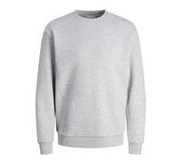 JACK & JONES Jjebradley Sudadera Crew Noos, Sudadera Hombre, Gris Claro, M