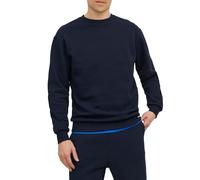 JACK & JONES Jjebradley Sudadera Crew Noos, Sudadera Hombre, Marino, M