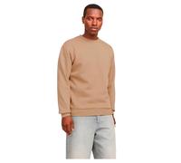 JACK & JONES Jjebradley Sudadera Crew Noos, Sudadera Hombre, Marrón Claro, XXL