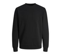 JACK & JONES Jjebradley Sudadera Crew Noos, Sudadera Hombre, Negro, L