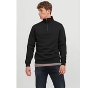 Jack & Jones Sudadera Jjebradley Noos media cremallera Hombre Negro Talla L