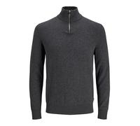 Jack & Jones Sudadera Jjebradley Noos media cremallera Hombre Negro Talla L