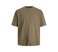 JACK & JONES Jjebradley tee SS Noos - Pantalones Cortos para Hombre, Verde Oscuro, M