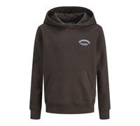 JACK & JONES Jjebrandes Backp Relaxed Sweat H Sn Jnr - Sudadera para Hombre, Delicioso, 128