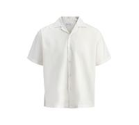 JACK & JONES Jjebreeze - Camisa para Hombre, Mezcla de Lino, Color Blanco, Talla 5XL, Blanco, 5XL