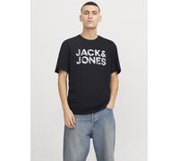 Jack & Jones JJEBRYAN CORP LOGO TEE SS O-NECK NOOS S Negro