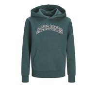 JACK & JONES Jjecaleb Varsity Sweat Hood Noos Jnr, Atlantic Deep, 176