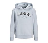 JACK & JONES Jjecaleb Varsity Sweat Hood Noos Jnr, Azul Celestial., 164
