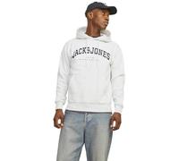 JACK & JONES Sudadera 'JJECaleb' navy / blanco moteado, Talla XXL