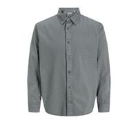 JACK & JONES Jjecharge Faded Shirt LS Noos, Resistente al Agua, L