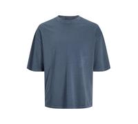 JACK & JONES Jjecharge Faded tee O-Neck Noos Camiseta, Azul (Mood Indigo), S Hombre, Mood Indigo, S