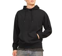 JACK & JONES Jjecharge Sudadera con Capucha Noos, Negro, L para Hombre