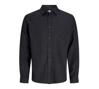 JACK & JONES Jjeclassic Melange Camiseta L/S Noos, Gris Oscuro, S